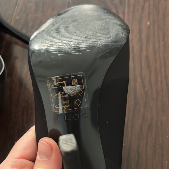 ALDO Black and White High heels perfect for going out! - Picture 5 of 9